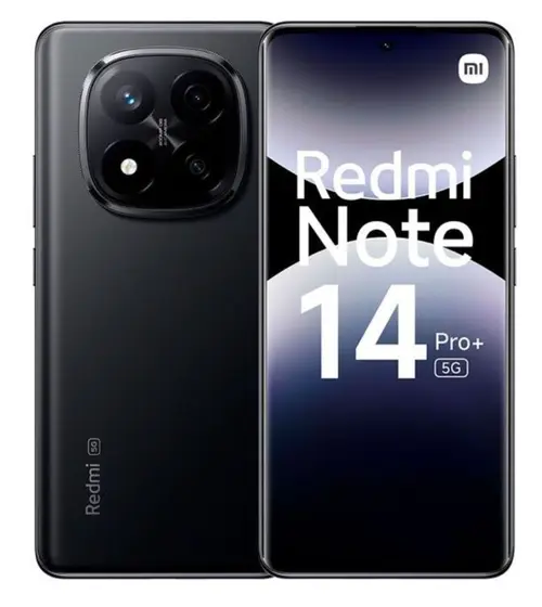 Redmi Note 14 Pro Plus 5G Midnight Black - 512GB/12RAM