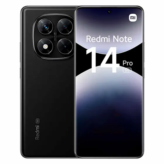 Redmi Note 14 Pro 5G Midnight Black - 256GB/8RAM