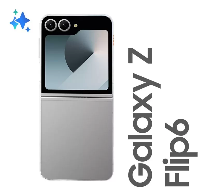 Galaxy Z Flip 6 Cinza - 256GB/12RAM