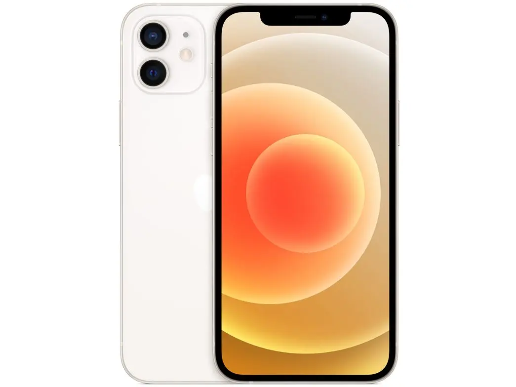 iPhone 12 Silver - 128GB 100% (Seminovo)