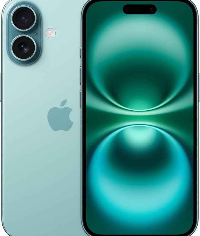 iPhone 16 Teal - 128GB 93% (Garantia Apple até 28/05/2026)