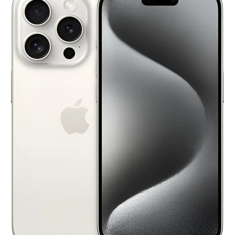 iPhone 15 Pro Max White Titanium - 256GB 88% (Seminovo)