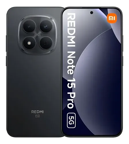 Redmi Note 15 Pro 5G Black - 256GB/8RAM (Lacrado)