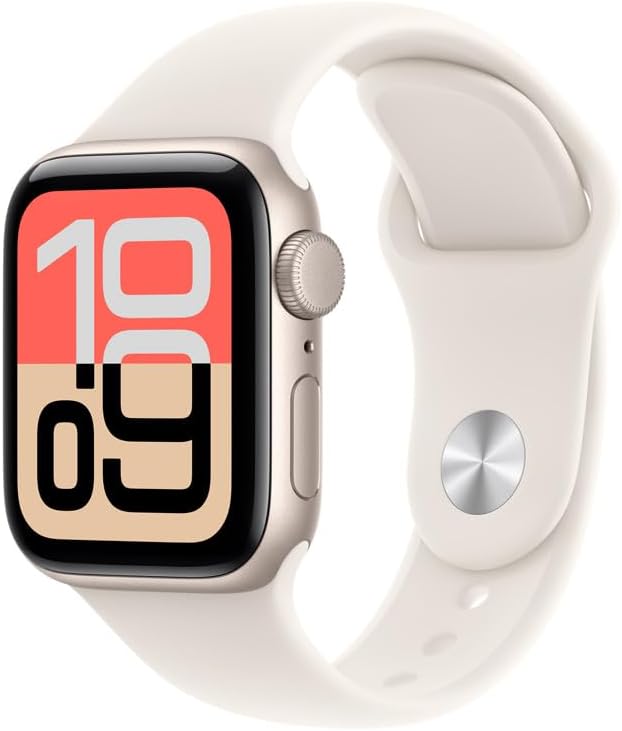 Apple Watch SE (3ª Gen) Starlight - 40mm (Lacrado)
