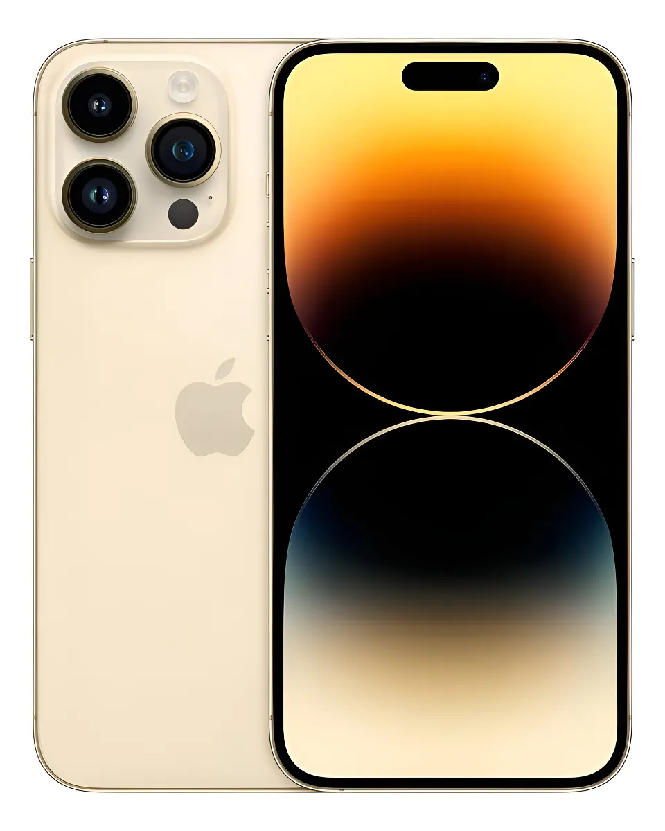 iPhone 14 Pro Max Gold - 128GB 93% (Seminovo)