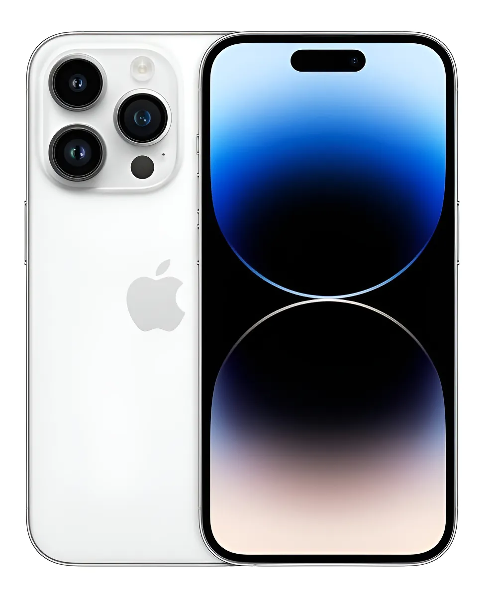 iPhone 14 Pro Silver - 256GB 91% (Seminovo)