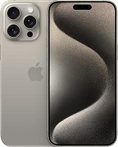 iPhone 15 Pro Max Natural Titanium - 256GB 83% (Seminovo)