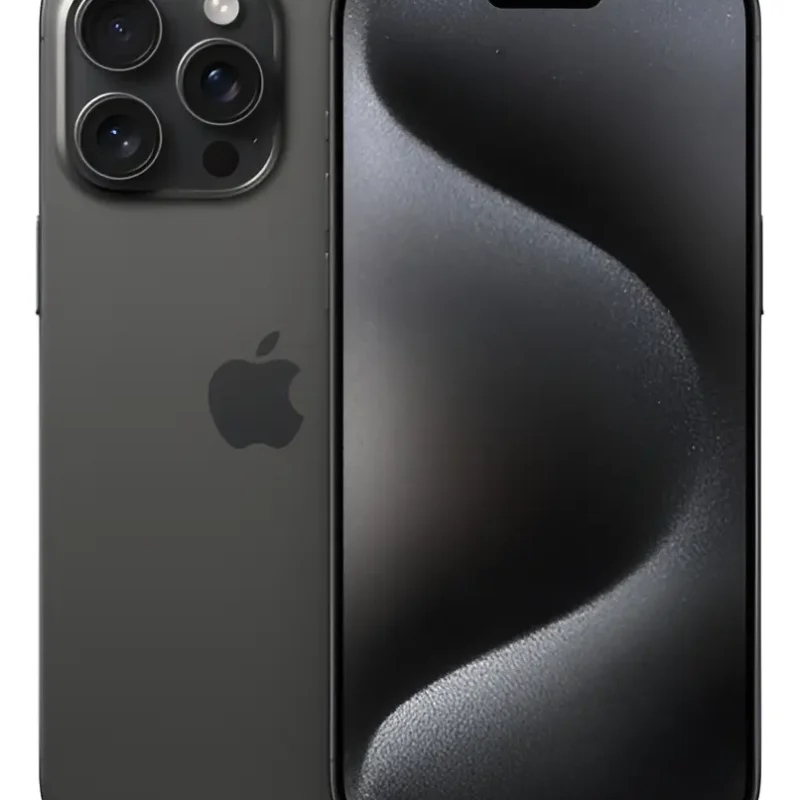 iPhone 15 Pro Max Black Titanium - 256GB 100% (Seminovo)