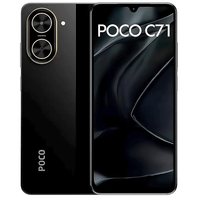 Poco C71 Black - 128GB/4RAM (Lacrado)